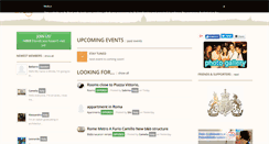 Desktop Screenshot of friendsinrome.com